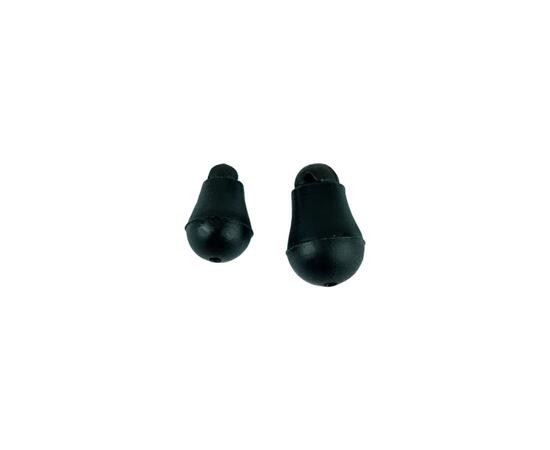 Коннектор для поводка F-FISHING Feeder Conector Black S-M 10шт