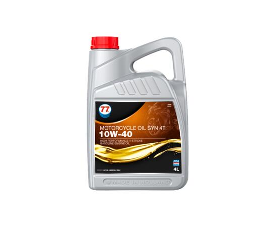 Масло моторное синтетическое Motorcycle Oil Syn 4T 10W-40, 4л