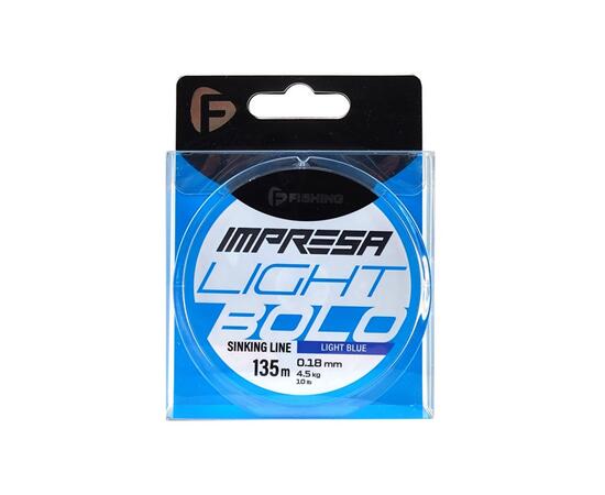 Леска F-FISHING Impresa Light Bolo Light Blue 135м 0,18мм