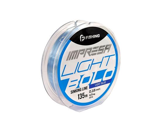 Леска F-FISHING Impresa Light Bolo Light Blue 135м 0,18мм