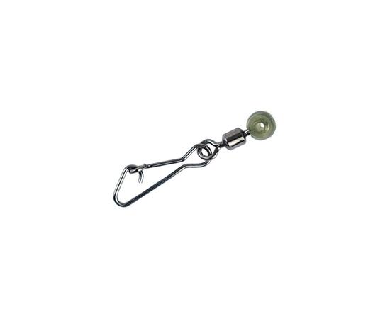 Вертлюг фидерный скользящий F-FISHING Gliding Feeder Swivel S 5шт
