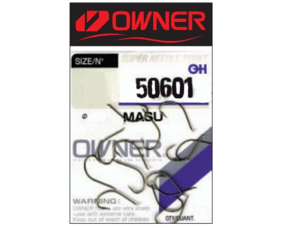 Крючок OWNER Masu brown №8 15шт