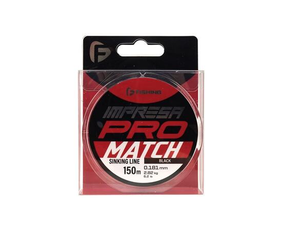 Леска F-FISHING Impresa Pro Match Black 150м 0,181мм