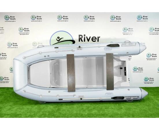 Надувная лодка РИБ RiverBoats RB  470 Встроенный рундук (белый)