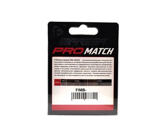 Леска F-FISHING Impresa Pro Match Black 150м 0,181мм