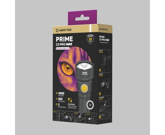 Фонарь Armytek Prime C2 Pro Max White