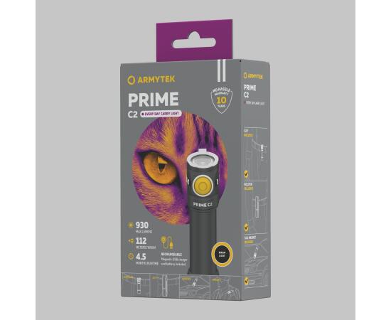 Фонарь Armytek Prime C2 Magnet USB Warm