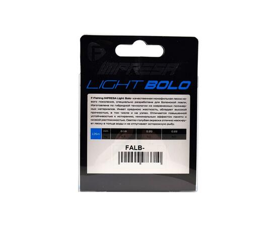 Леска F-FISHING Impresa Light Bolo Light Blue 135м 0,20мм