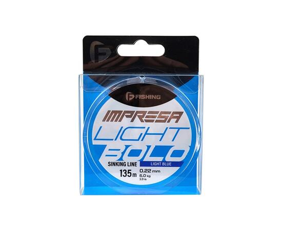 Леска F-FISHING Impresa Light Bolo Light Blue 135м 0,22мм