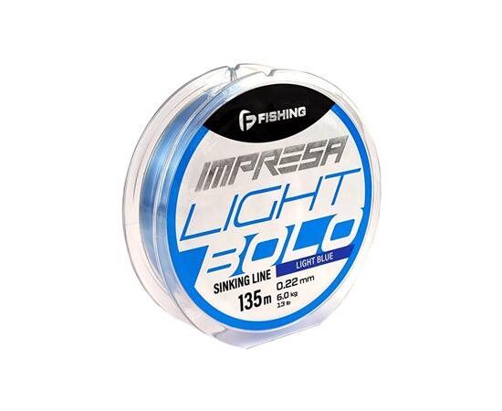 Леска F-FISHING Impresa Light Bolo Light Blue 135м 0,22мм