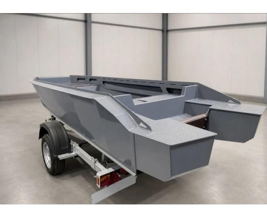 Лодка полипропиленовая румпельная RiverBoats ПП-410