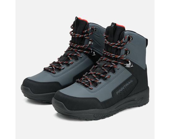Ботинки забродные на резиновой подошве Wademan 5203 Darkgrey-44