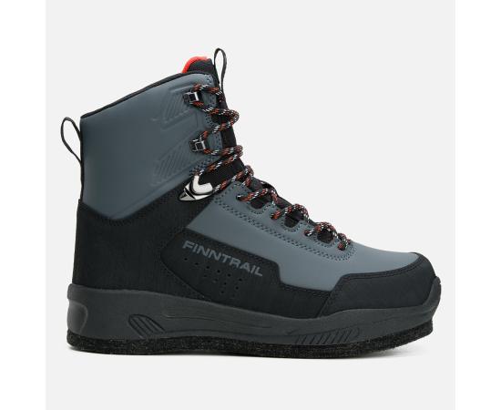 Ботинки забродные на войлочной подошве Wademan 5202 Darkgrey-42