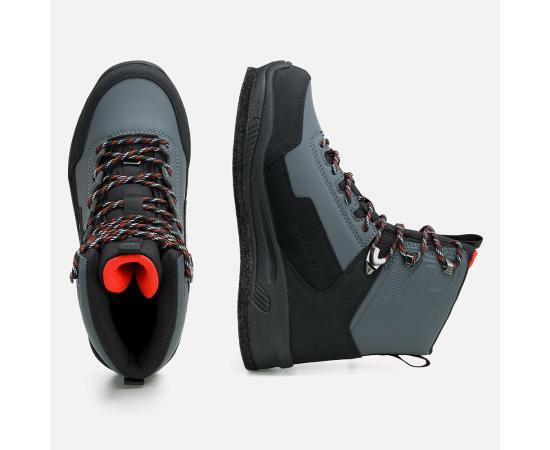 Ботинки забродные на войлочной подошве Wademan 5202 Darkgrey-42