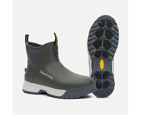 Сапоги резиновые утеплённые короткие Deck Insulated 7521 Middlegrey-42