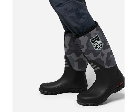 Сапоги резиновые Outlander 7516 Camoshadowblack-44