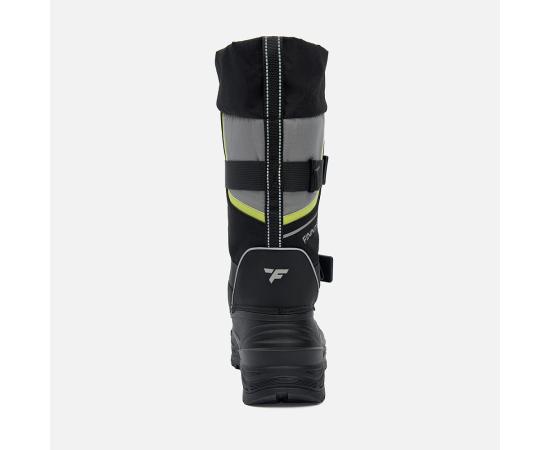 Сапоги утеплённые с галошей Nordy 5237 Graphiteyellow-44