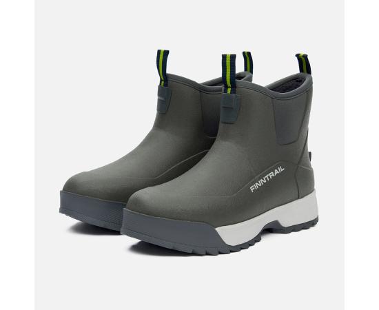 Сапоги резиновые утеплённые короткие Deck Insulated 7521 Middlegrey-37