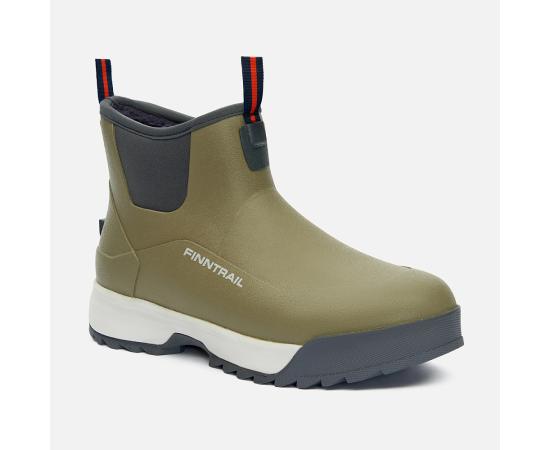Сапоги резиновые утеплённые короткие Deck Insulated 7521 Khaki-43