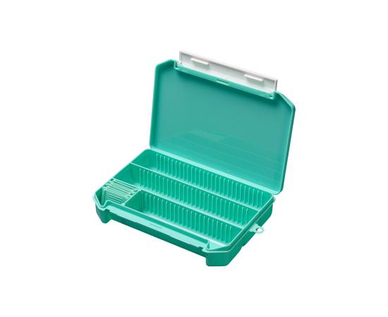 Коробка для снастей Narval Fishing Storage Box 205x140x38mm #Aquamarine&White