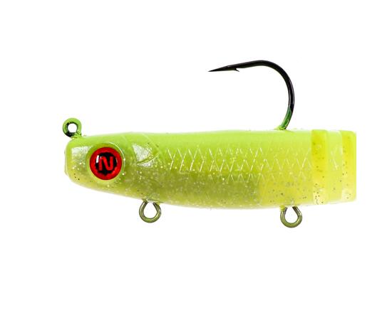 Мягкие приманки оснащенные Narval Fishing Live Slug 25cm 40g #004-Lime Chartreuse