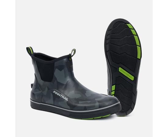 Полусапоги резиновые Deck 7518 CamoShadowBlack-39