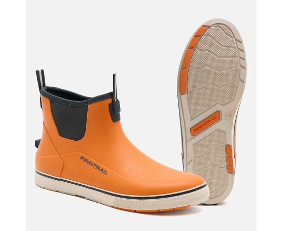 Полусапоги резиновые Deck 7518 Orange-41