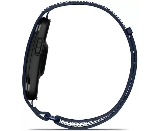 Фитнес-трекер без экрана Garmin CIRQA S-M (синий)
