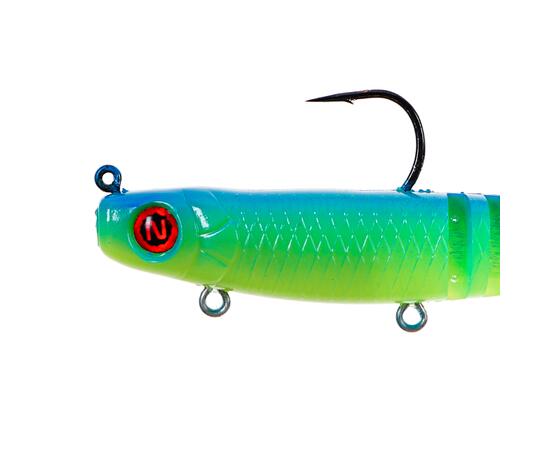 Мягкие приманки оснащенные Narval Fishing Live Slug 20cm 40g #016-Blue Mint