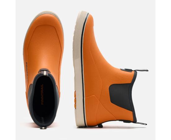 Полусапоги резиновые Deck 7518 Orange-46