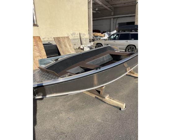 Алюминиевая лодка Windboat 4.5 EvoFish (высота транца L)