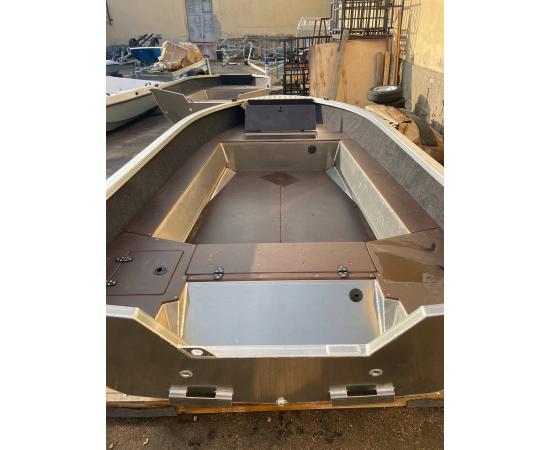 Алюминиевая лодка Windboat 4.2 Evo (высота транца S)