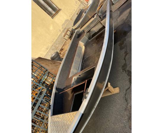 Алюминиевая лодка Windboat 4.2 Evo (высота транца S)