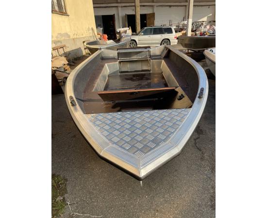 Алюминиевая лодка Windboat 4.2 Evo (высота транца S)