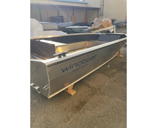 Алюминиевая лодка Windboat 4.2 Evo (высота транца S)