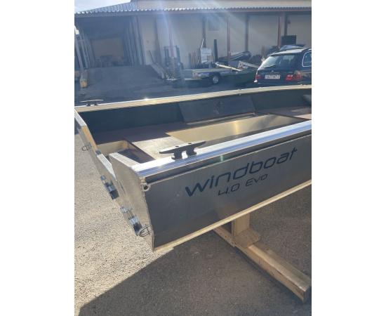 Алюминиевая лодка Windboat 4.0 Evo (высота транца S)