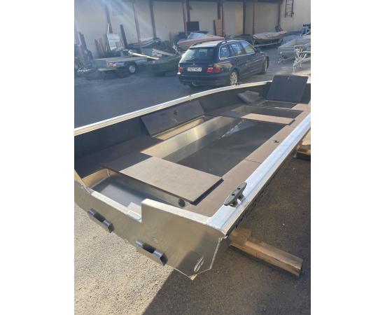 Алюминиевая лодка Windboat 4.0 Evo (высота транца S)