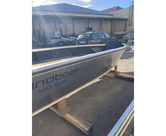 Алюминиевая лодка Windboat 4.0 Evo (высота транца S)