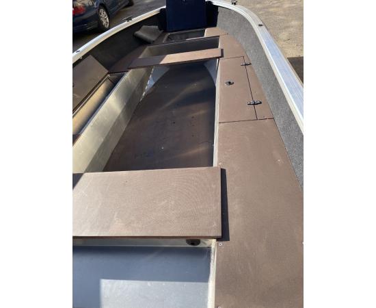 Алюминиевая лодка Windboat 4.0 Evo (высота транца S)