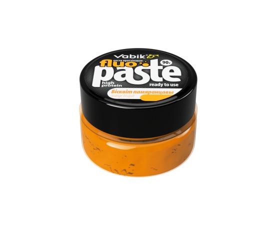 Приманка рыболовная Vabik PASTE FLUO Бисквит оранжевый 90г