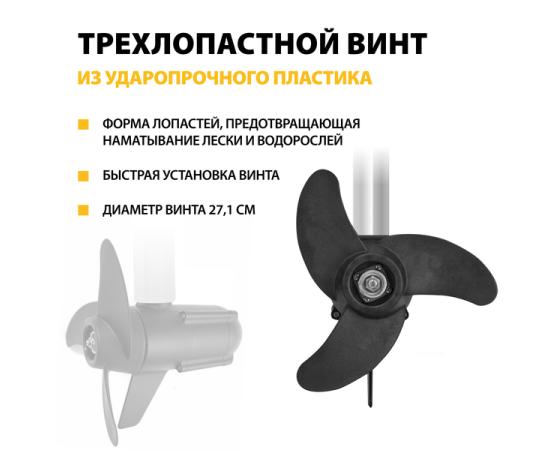 Электромотор лодочный Haswing Ventura F 5.0 24V