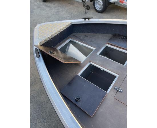 Алюминиевая лодка Windboat 4.5 EvoFish (высота транца S)