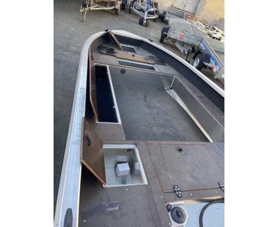 Алюминиевая лодка Windboat 4.5 EvoFish (высота транца S)