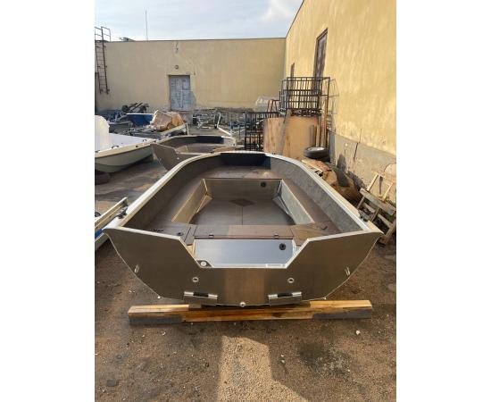 Алюминиевая лодка Windboat 4.2 Evo (высота транца L)
