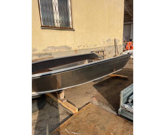 Алюминиевая лодка Windboat 4.2 Evo (высота транца L)