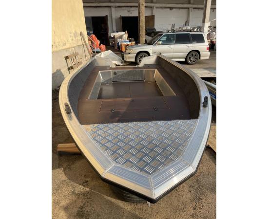 Алюминиевая лодка Windboat 4.2 Evo (высота транца L)